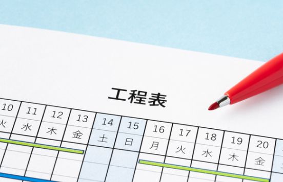 入居者への事前告知の様子