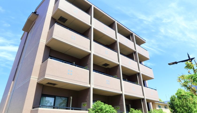 強靭な外壁塗膜の建物
